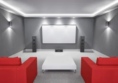 Luxury Home Theater Room